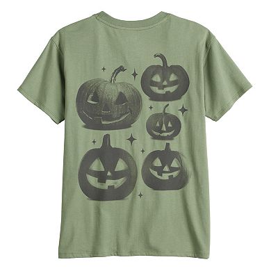 Girls 6-20 SO® Halloween Oversized Graphic Tee in Regular & Plus Size