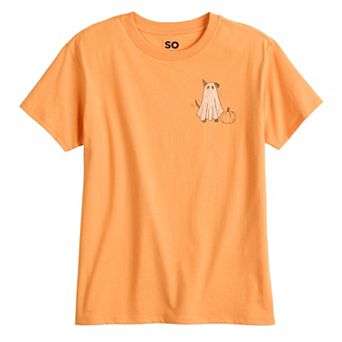 Girls 6-20 SO® Halloween Oversized Graphic Tee in Regular & Plus Size