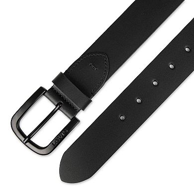 Men's Levi's® Casual Leather Belt & Key Fob Set