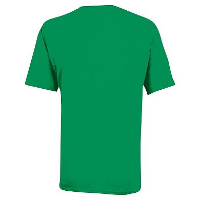 Youth Champion Green Notre Dame Fighting Irish Arch Over Logo T-Shirt