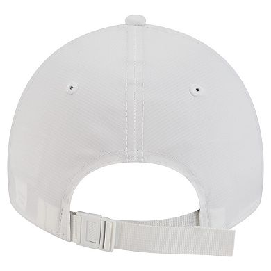 Men's New Era White Houston Texans Active Ripstop 9TWENTY Stretch-Snap Hat
