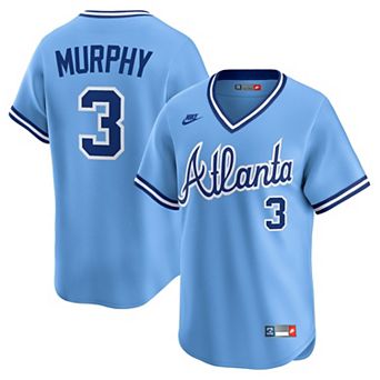 Men's Nike Dale Murphy Light Blue Atlanta Braves Throwback Cooperstown Collection Limited Jersey