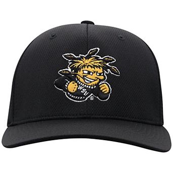 Men's Top of the World Black Wichita State Shockers Reflex Flex Hat