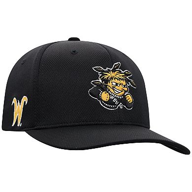 Men's Top of the World Black Wichita State Shockers Reflex Flex Hat
