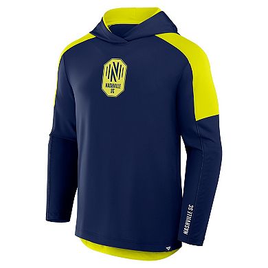 Men's Fanatics Navy Nashville SC Red Card Transitional Pullover Hoodie