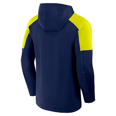 Men's Fanatics Navy Nashville SC Red Card Transitional Pullover Hoodie