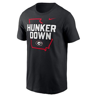 Men's Nike Black Georgia Bulldogs Campus Local T-Shirt