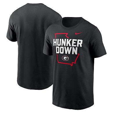 Men's Nike Black Georgia Bulldogs Campus Local T-Shirt