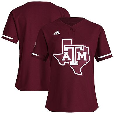 Women's adidas Maroon Texas A&M Aggies Replica Softball Jersey