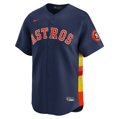 Men's Nike Jose Altuve Navy Houston Astros Alternate Limited Player Jersey