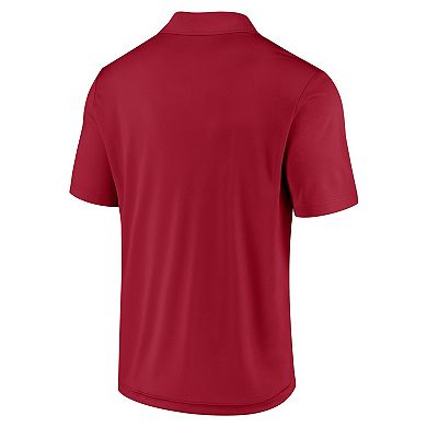 Men's Fanatics Scarlet San Francisco 49ers Lockup Polo