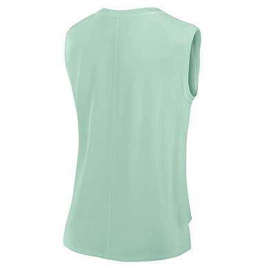 Women's Fanatics Mint Seattle Seahawks Studio Embrace Tank Top