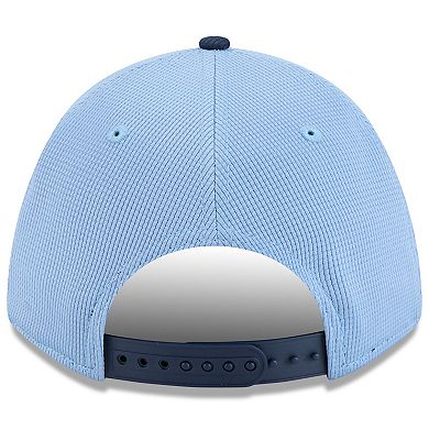 Men's New Era Light Blue Sporting Kansas City 2025 Jersey Hook 9FORTY M-Crown Adjustable Hat