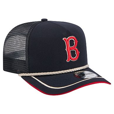 Men's New Era Navy Boston Red Sox Vintage Rope Trucker A-Frame 9FIFTY ...
