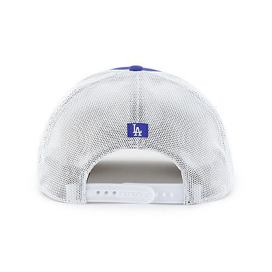 Men's '47 Royal/White Los Angeles Dodgers Scratch Adjustable Trucker Hat