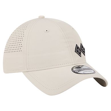 Men's New Era Tan Sporting Kansas City Active 9TWENTY Adjustable Hat