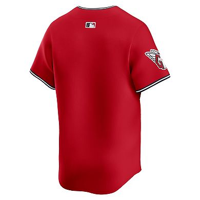 Men's Nike Red Cleveland Guardians Alternate Limited Jersey