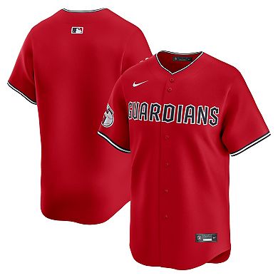 Men's Nike Red Cleveland Guardians Alternate Limited Jersey