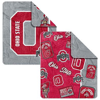 Ohio State Buckeyes 50�۝ x 60�۝ Dream Weave Throw Blanket