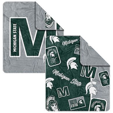 Michigan State Spartans 50” x 60” Dream Weave Throw Blanket