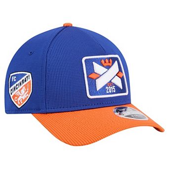 Men's New Era Royal FC Cincinnati 2025 Jersey Hook 9FORTY M-Crown Adjustable Hat