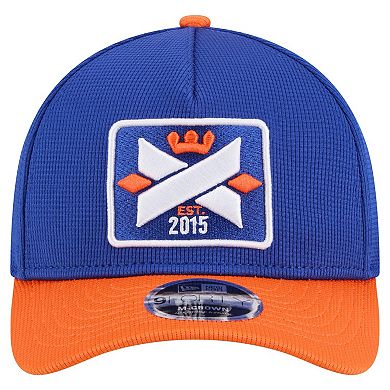 Men's New Era Royal FC Cincinnati 2025 Jersey Hook 9FORTY M-Crown Adjustable Hat