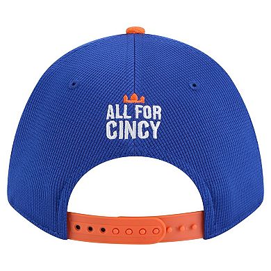 Men's New Era Royal FC Cincinnati 2025 Jersey Hook 9FORTY M-Crown Adjustable Hat