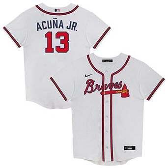 Preschool Nike Ronald Acu̱a Jr. White Atlanta Braves Home Replica 2.0 Player Jersey