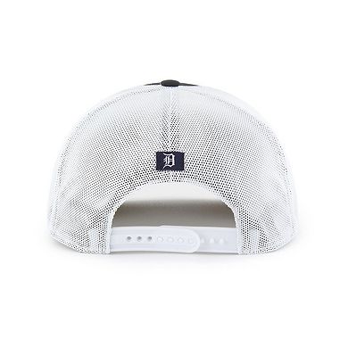 Men's '47 Navy/White Detroit Tigers Scratch Adjustable Trucker Hat
