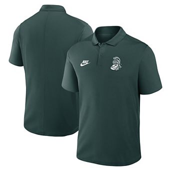 Men's Nike Green Michigan State Spartans Primetime Victory Legacy Vault Logo Performance Polo