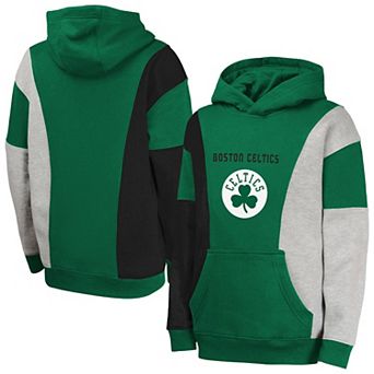 Youth Green Boston Celtics Ace In the Hole Pullover Hoodie