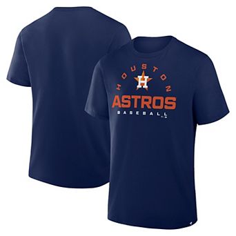 Men's Fanatics Navy Houston Astros Clubhouse Legacy Primary Play T-Shirt