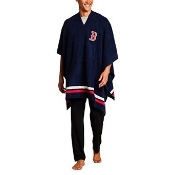Barefoot Dreams Navy Boston Red Sox CozyChic 3-in-1 Poncho