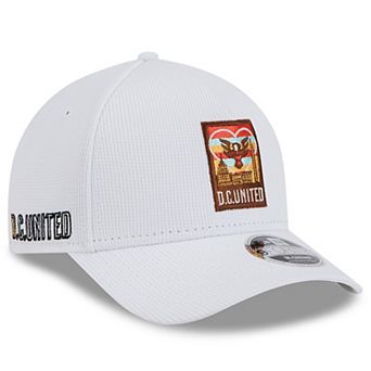 Men's New Era White D.C. United 2025 Jersey Hook 9FORTY M-Crown Adjustable Hat