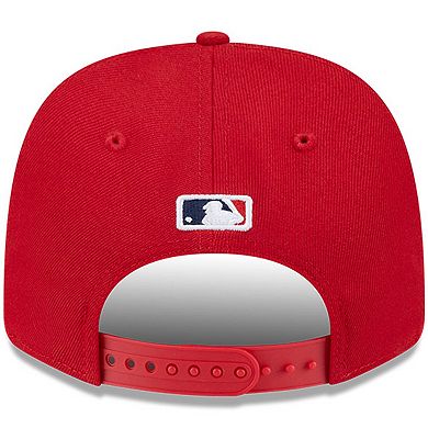 Men's New Era Red St. Louis Cardinals Player Replica 9SEVENTY Adjustable Hat