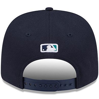 Men's New Era Navy Seattle Mariners Player Replica 9SEVENTY Adjustable Hat