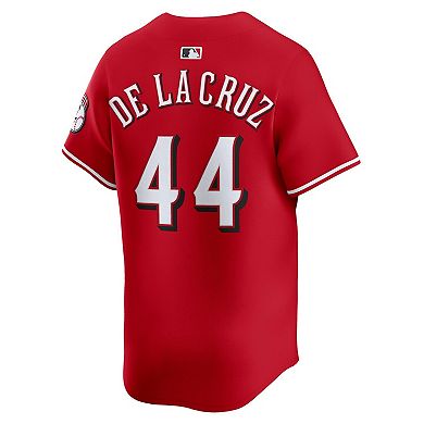 Men's Nike Elly De La Cruz Red Cincinnati Reds Alternate Limited Player Jersey