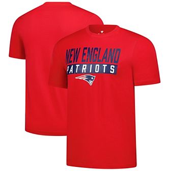 Men's Fanatics Red New England Patriots T-Shirt