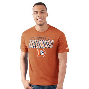 Men's Starter Orange Denver Broncos Prime Time T-Shirt