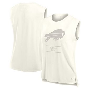 Women's Fanatics Cream Buffalo Bills Studio Embrace Tank Top