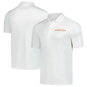 Men's Fanatics White Cincinnati Bengals Polo
