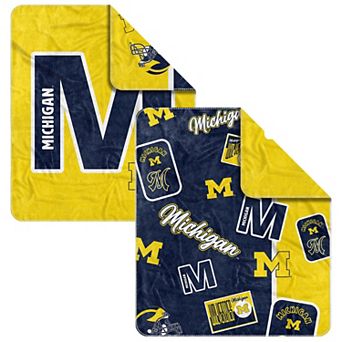 Michigan Wolverines 50” x 60” Dream Weave Throw Blanket