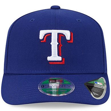 Men's New Era Dark Blue Texas Rangers Player Replica 9SEVENTY Adjustable Hat
