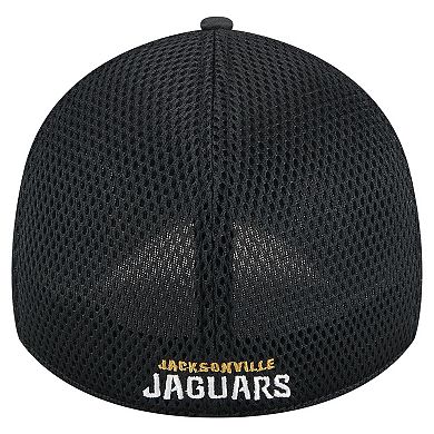 Men's New Era Black Jacksonville Jaguars Active Camo 39THIRTY Flex Hat