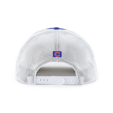 Men's '47 Royal/White Chicago Cubs Scratch Adjustable Trucker Hat