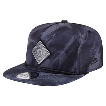 Men's New Era Navy San Diego Padres Printed Golfer Snapback Hat
