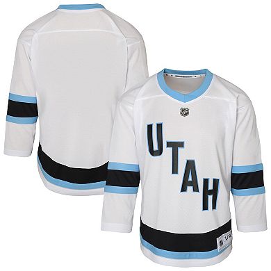 Youth White Utah Hockey Club Replica Jersey