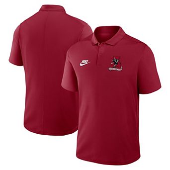 Men's Nike Crimson Alabama Crimson Tide Primetime Victory Legacy Vault Logo Performance Polo