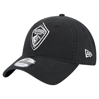 Men's New Era Black Colorado Rapids 2025 Kickoff 9TWENTY Adjustable Hat
