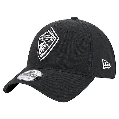 Men's New Era Black Colorado Rapids 2025 Kickoff 9TWENTY Adjustable Hat
